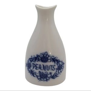 Vintage Porsgrund Peanut Bottle Bud Vase